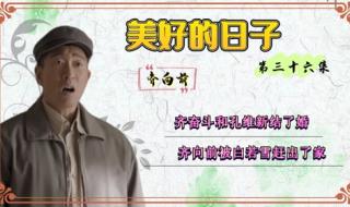 美好的日子孔维新怎么死的
