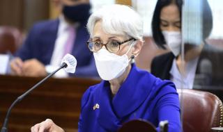 美国常务副国务卿舍曼访华