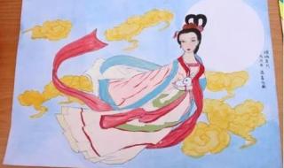 庆国庆迎中秋绘画主题图片